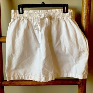 J. crew Drawstring Waist Cotton Skirt